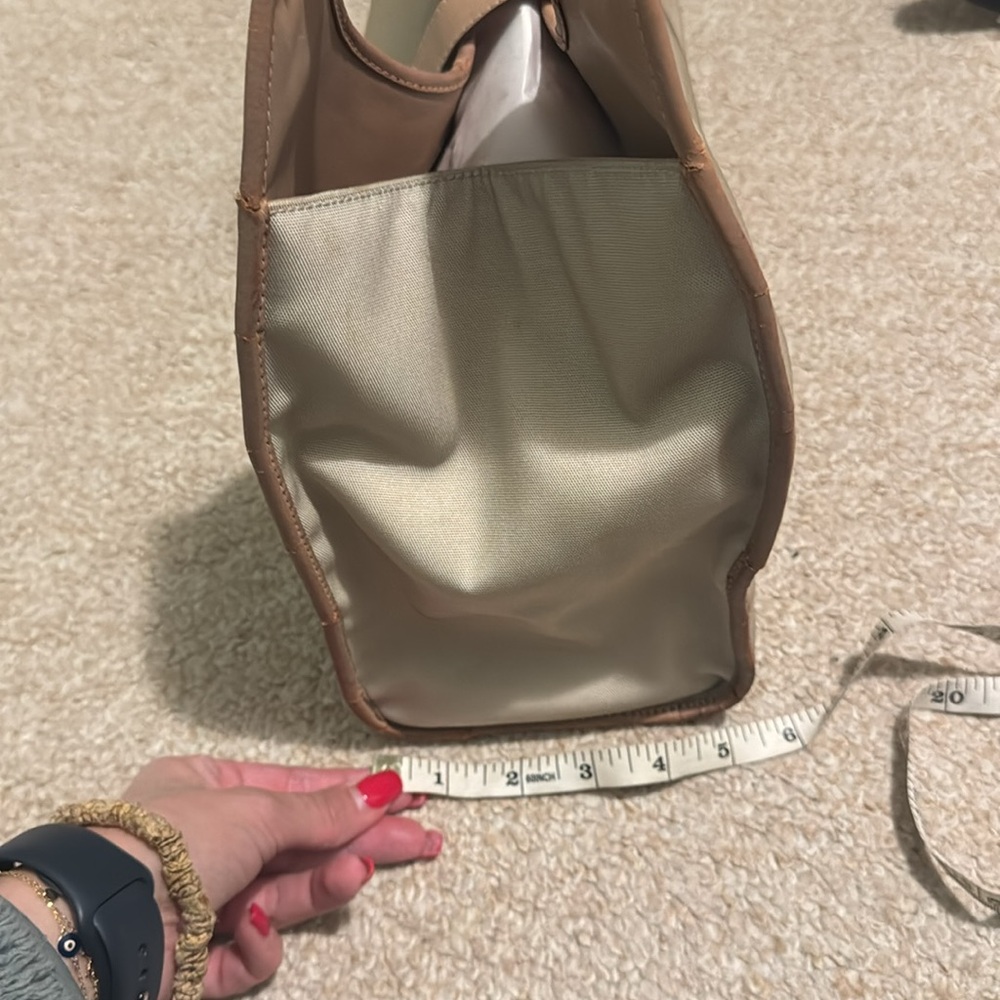 Gucci Vintage Jackie Bardot Hobo – Beige Canvas & Leather Trim - Picture 12 of 16